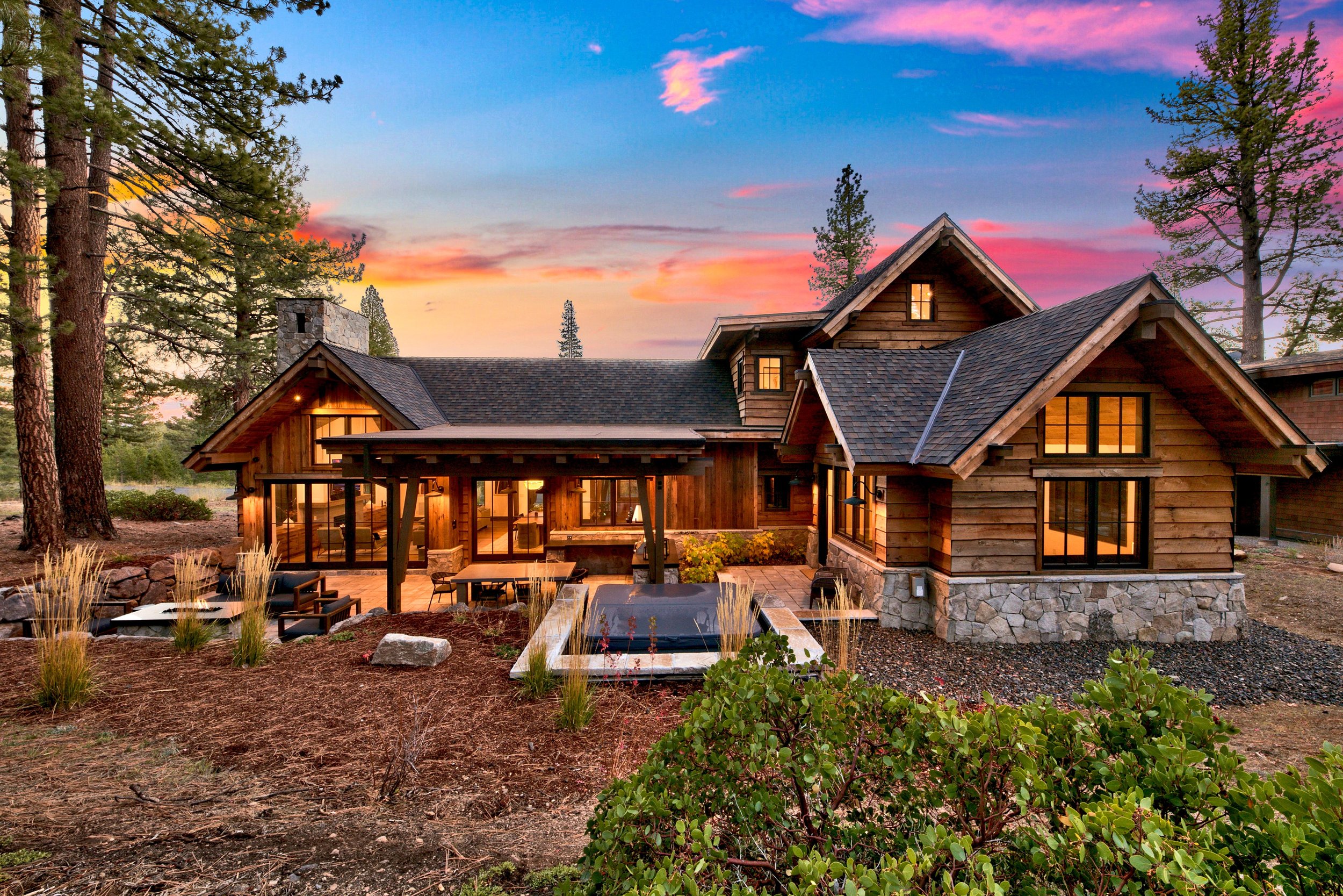 Custom mountain home in Truckee